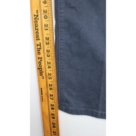 English Laundry Mens Navy Straight Fit Pants 32 X 30 Academia Office Flat Front - Picture 9 of 13